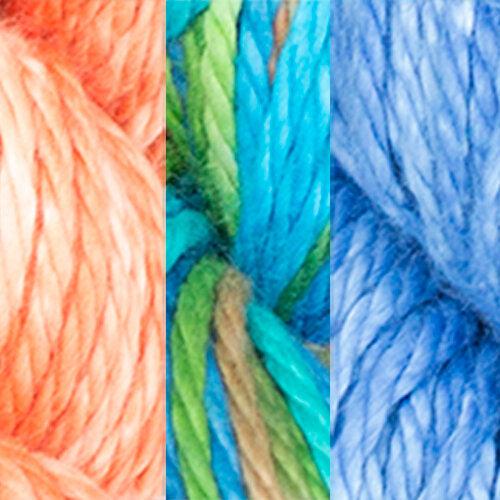 Aegean Blanket Kit-Knitting Kits-Urth Yarns-2213 + 2081 + 2015-Revolution Fibers