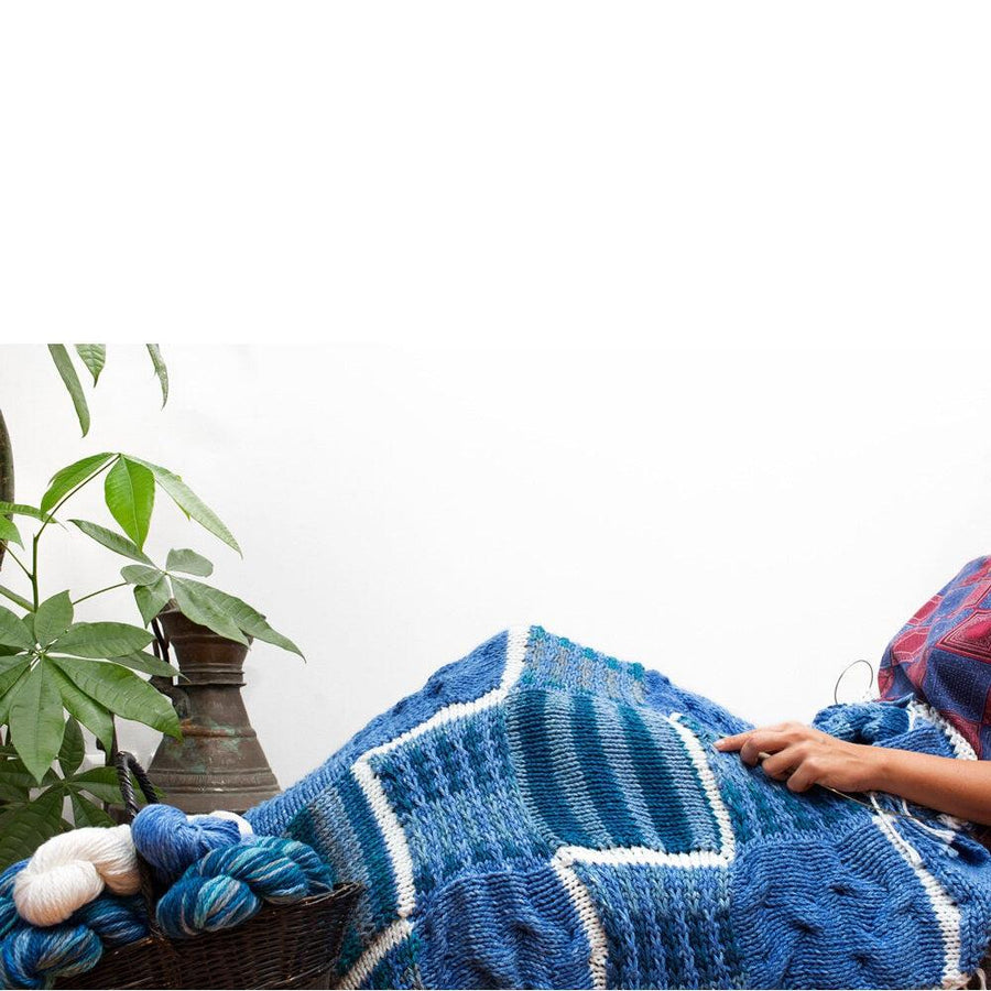 Aegean Blanket Kit-Knitting Kits-Urth Yarns-2215 + 2072 + 2200 (Nurgun's pick)-Revolution Fibers