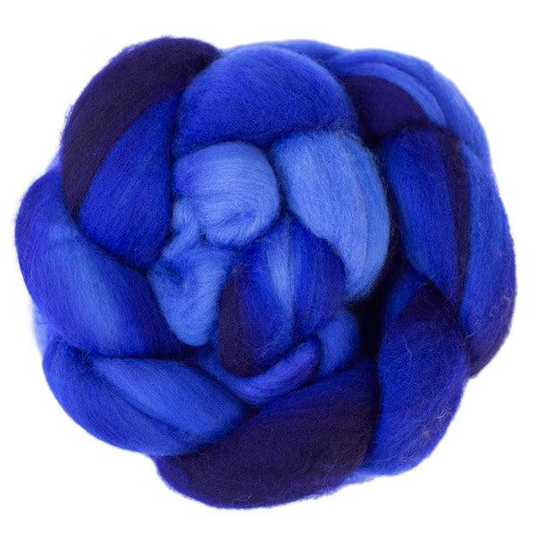 Malabrigo Nube Fiber Braids-Wool Roving-Malabrigo-Azul Bolita-Revolution Fibers