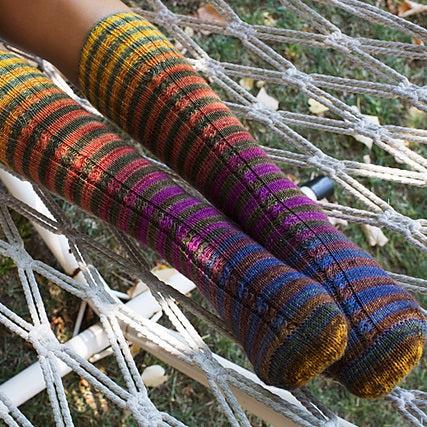 Cabled Insert Sock Pattern - Uneek Fingering-Knitting Patterns-Urth Yarns-Revolution Fibers
