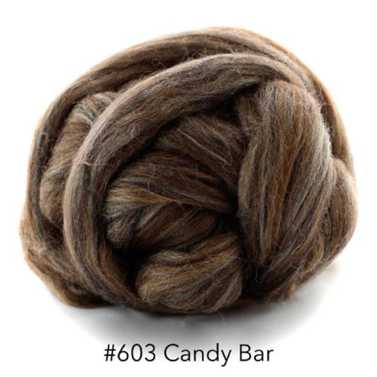 Polish Merino Wool Top - Candy Bar-Wool Roving-Kromski-8 Ounces-Revolution Fibers