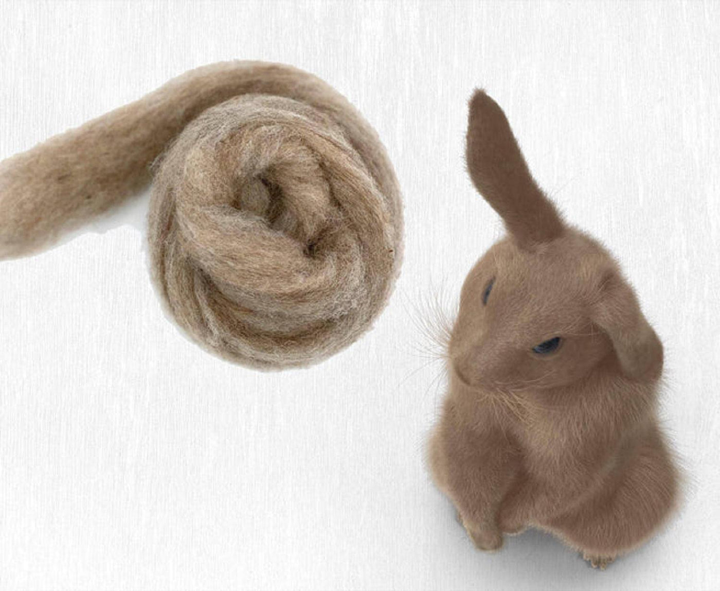 Carded Sliver Corriedale Wool - Furry Friends