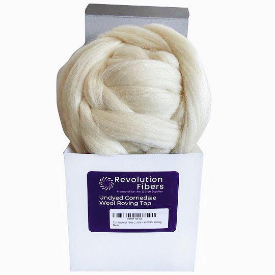 Wool Roving Yarn, Fiber Roving Wool Top, Wool Felting Supplies