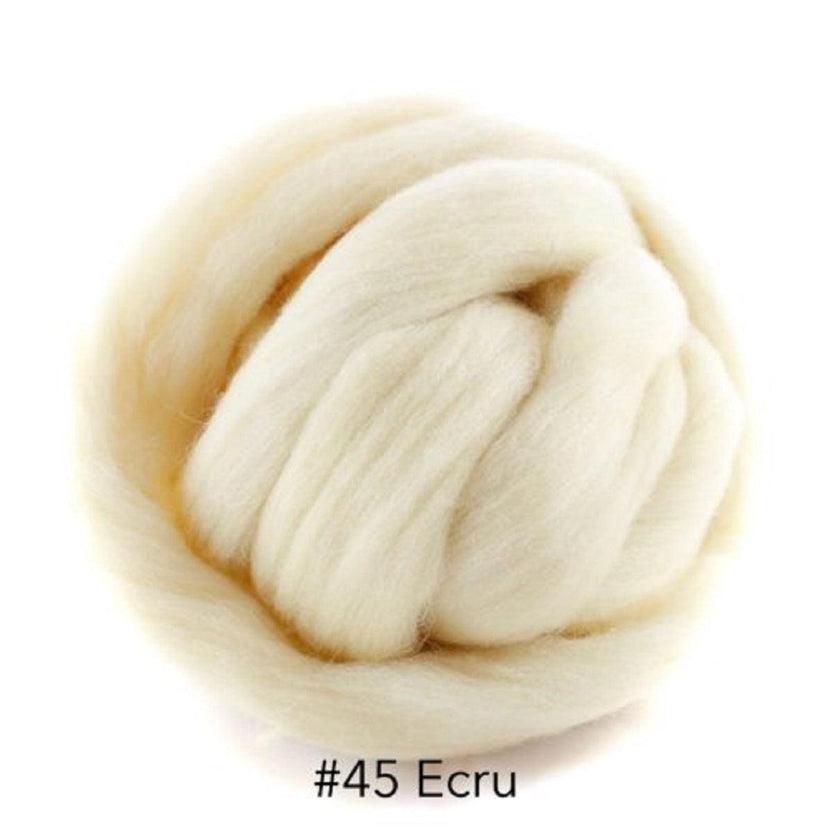 Undyed Wool Roving Tops for Custom Creations | Revolution Fibers ...