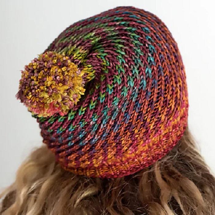 Flux Hat Pattern - Uneek Worsted-Knitting Patterns-Urth Yarns-Revolution Fibers