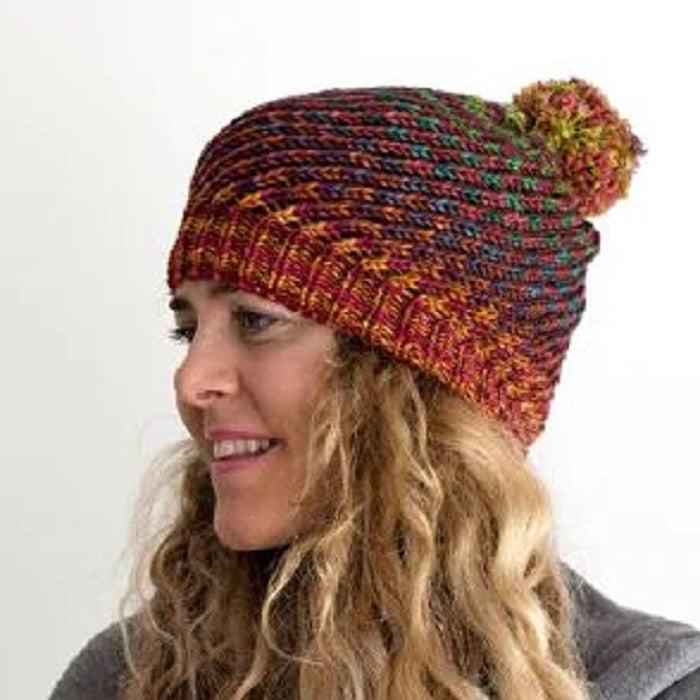 Flux Hat Pattern - Uneek Worsted-Knitting Patterns-Urth Yarns-Revolution Fibers