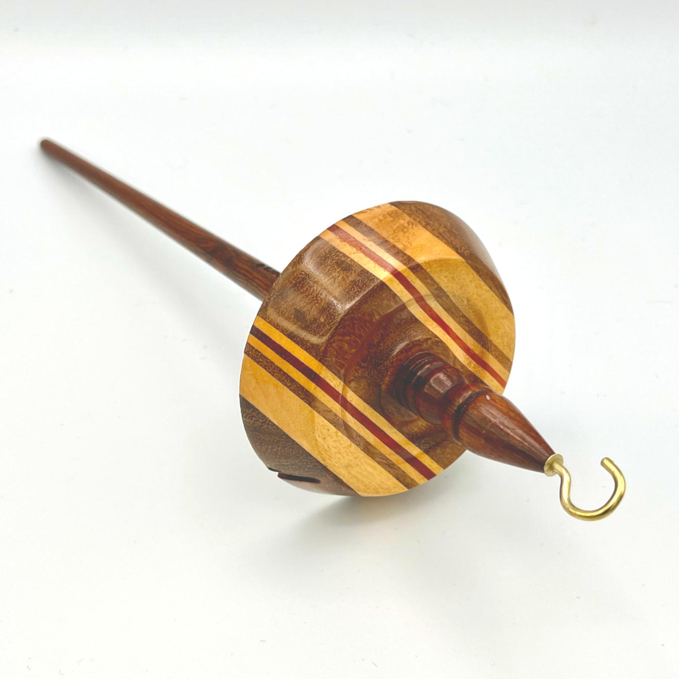 Golden Rings Luxe Wooden Drop Spindle, Beginner Drop Spindle Kit —  Fiberculture
