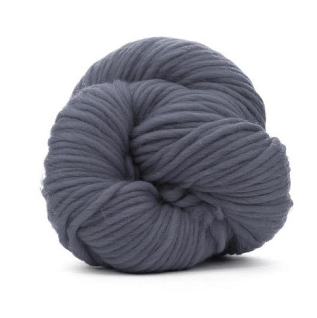 Premium Super Bulky (Chunky) Weight Solid Color Merino Yarn-Yarn-Revolution Fibers-Granite (Grey)-Revolution Fibers