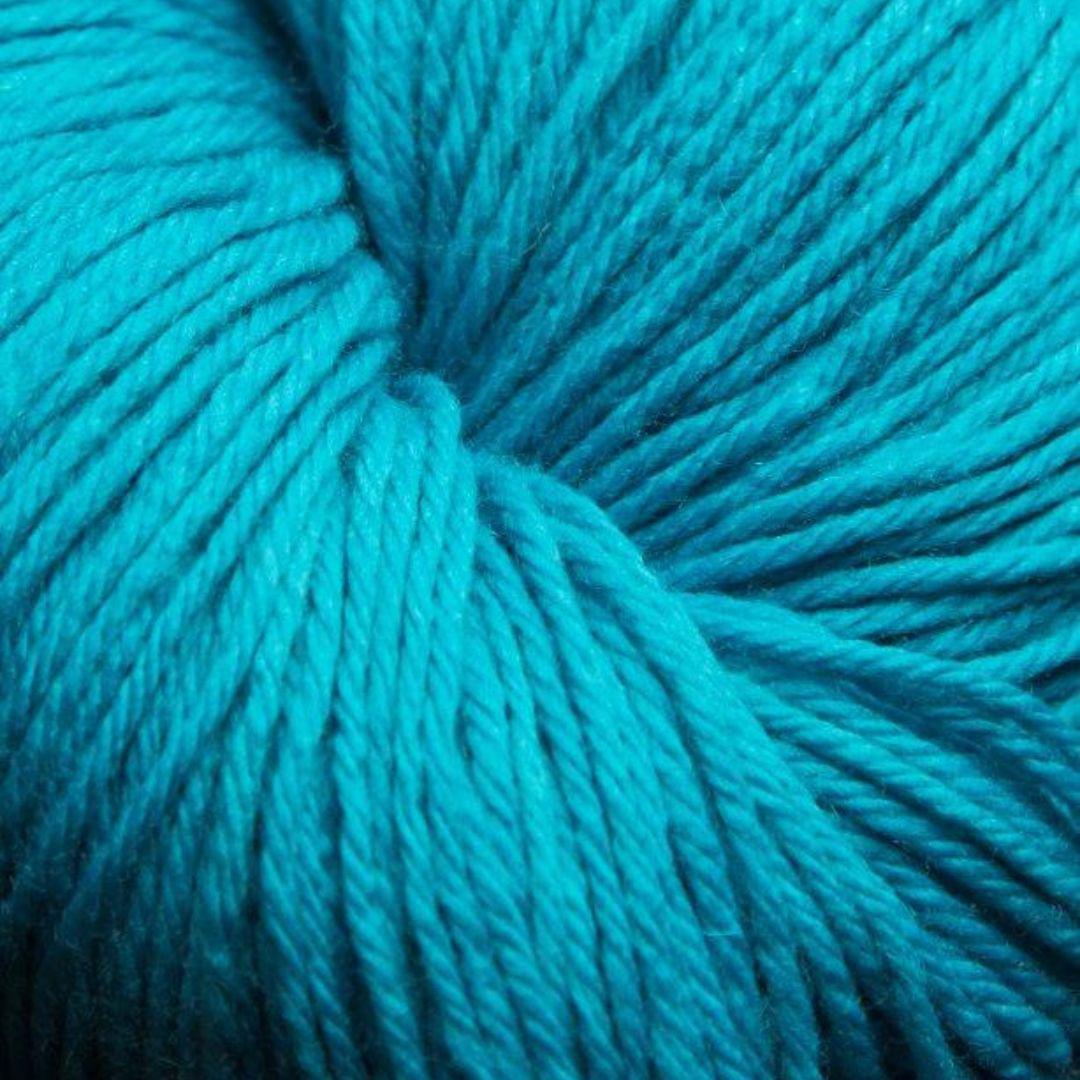 Jagger Spun Super Lamb Worsted 1lb Cone - Turquoise