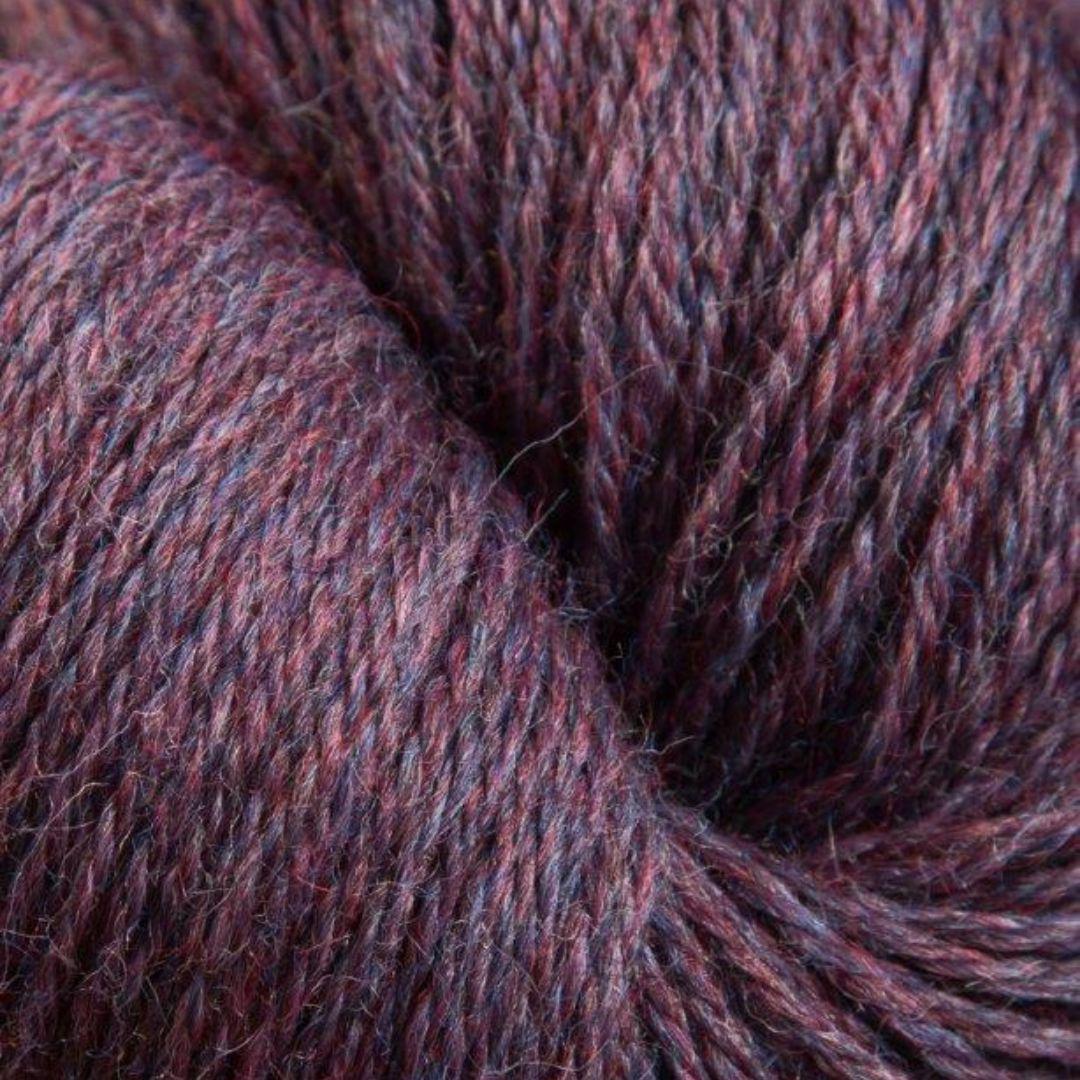 Jagger Yarns Heather Line 2-8 Fingering Weight 1lb Cone - Blackberry