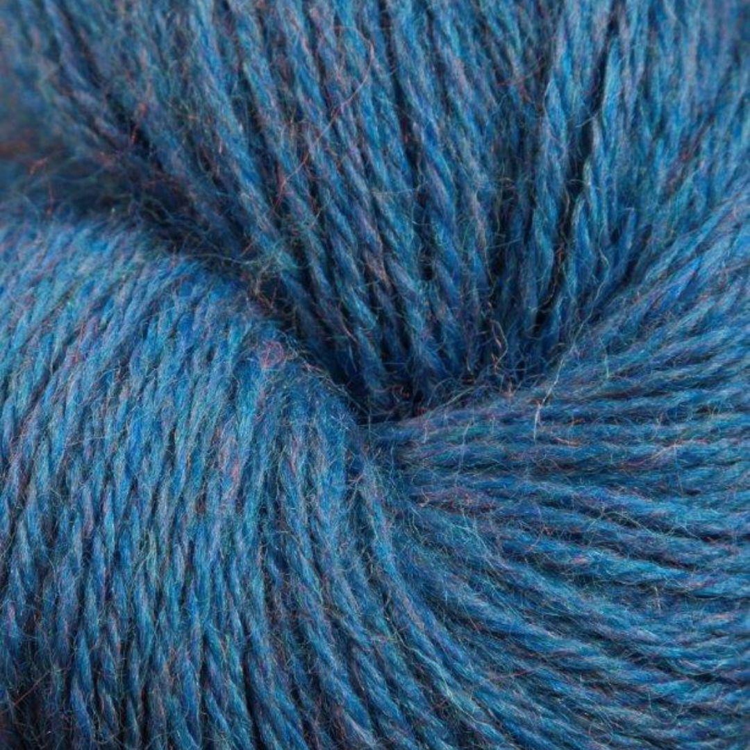 Jagger Yarns Heather Line 2-8 Fingering Weight 1lb Cone - Cobalt