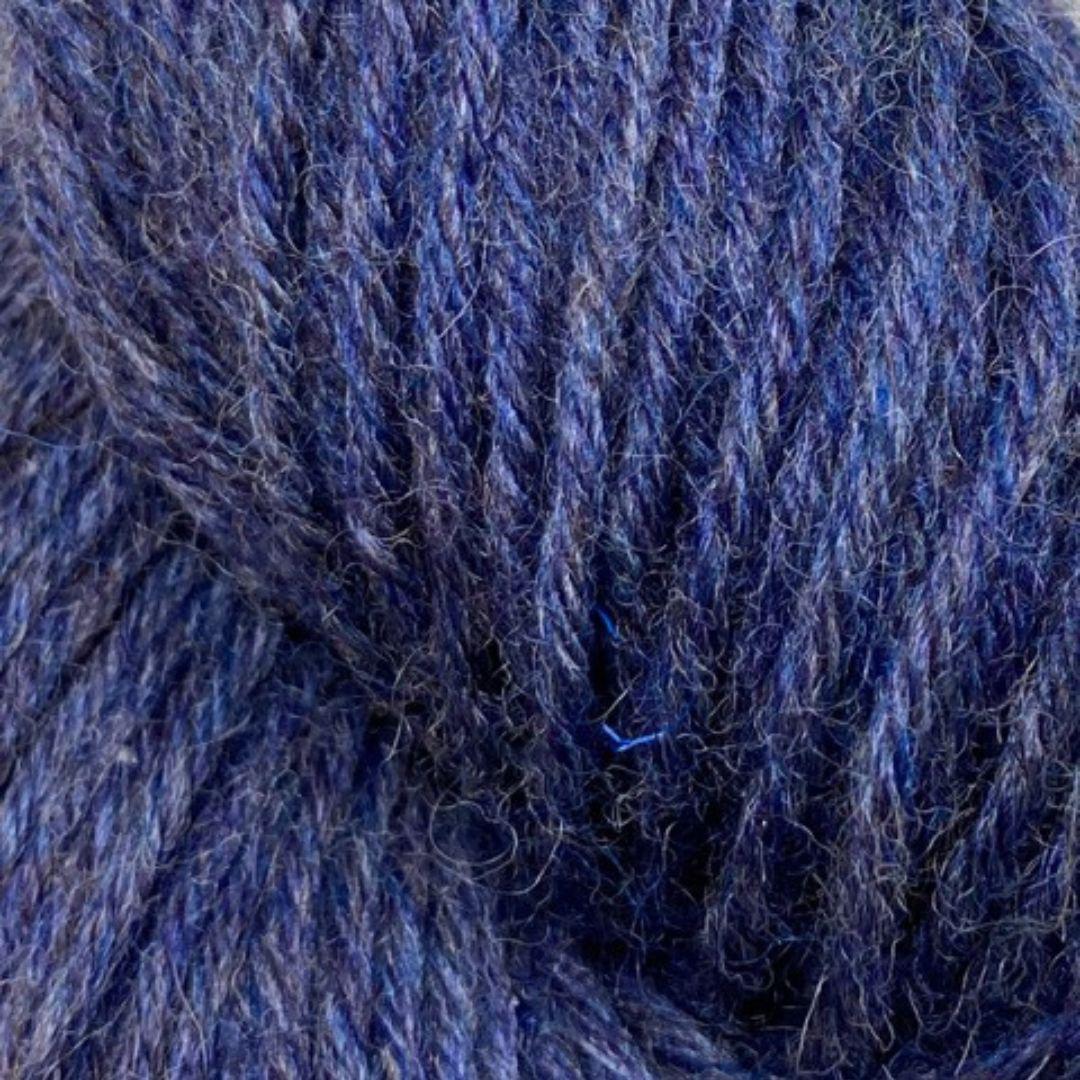 Jagger Yarns Heather Line 2-8 Fingering Weight 1lb Cone - Deep Blue