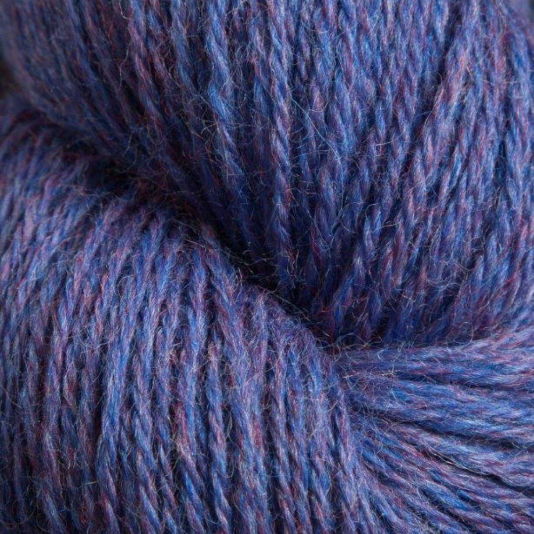 Jagger Yarns Heather Line 2-8 Fingering Weight 1lb Cone - Periwinkle