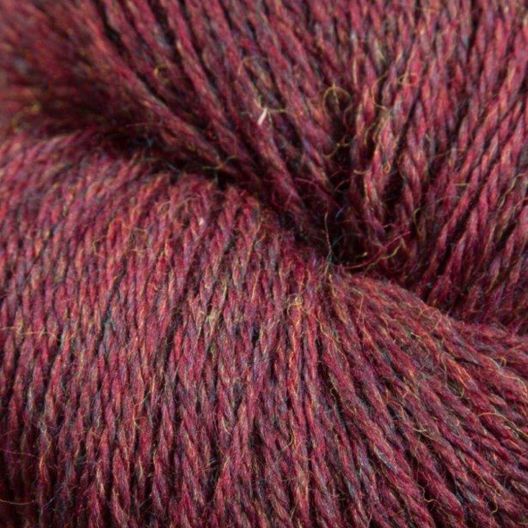 Jagger Yarns Heather Line 2/20 Lace Weight 1lb Cone - Burgundy