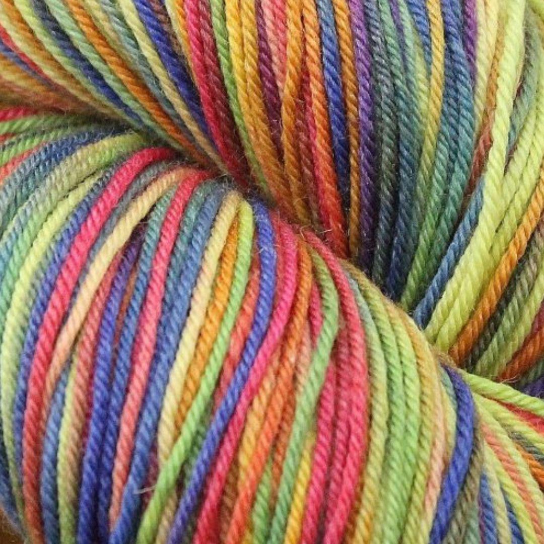 Jagger Yarns Maine Line 4/14 Fingering Weight 1lb Cone - Spring Fling