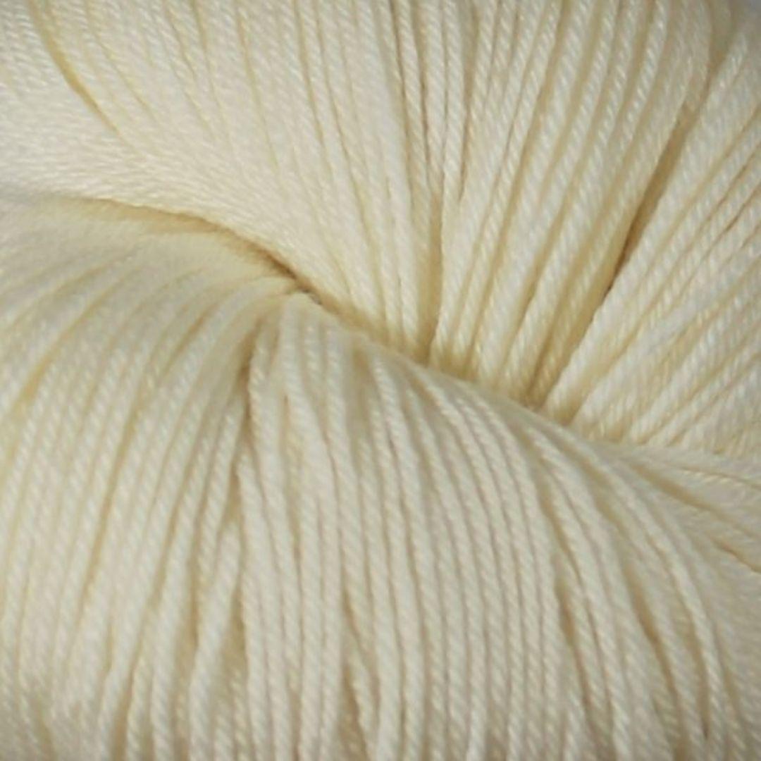 Jagger Yarns Maine Line 4/14 Fingering Weight 1lb Cone - White
