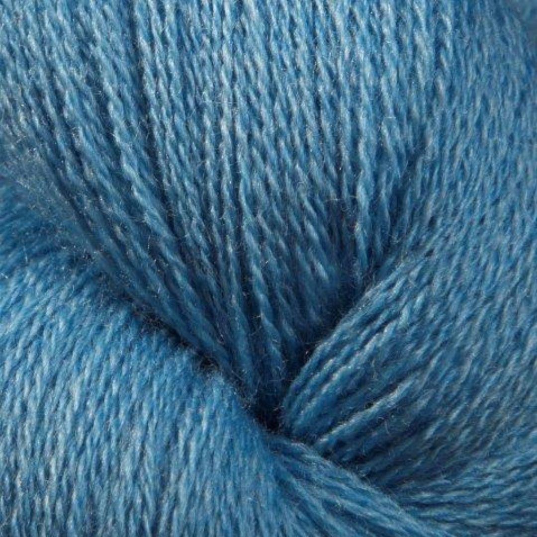 Jagger Yarns Zephyr Wool-Silk 2/18 Lace Weight 1lb Cone - Aegean Blue