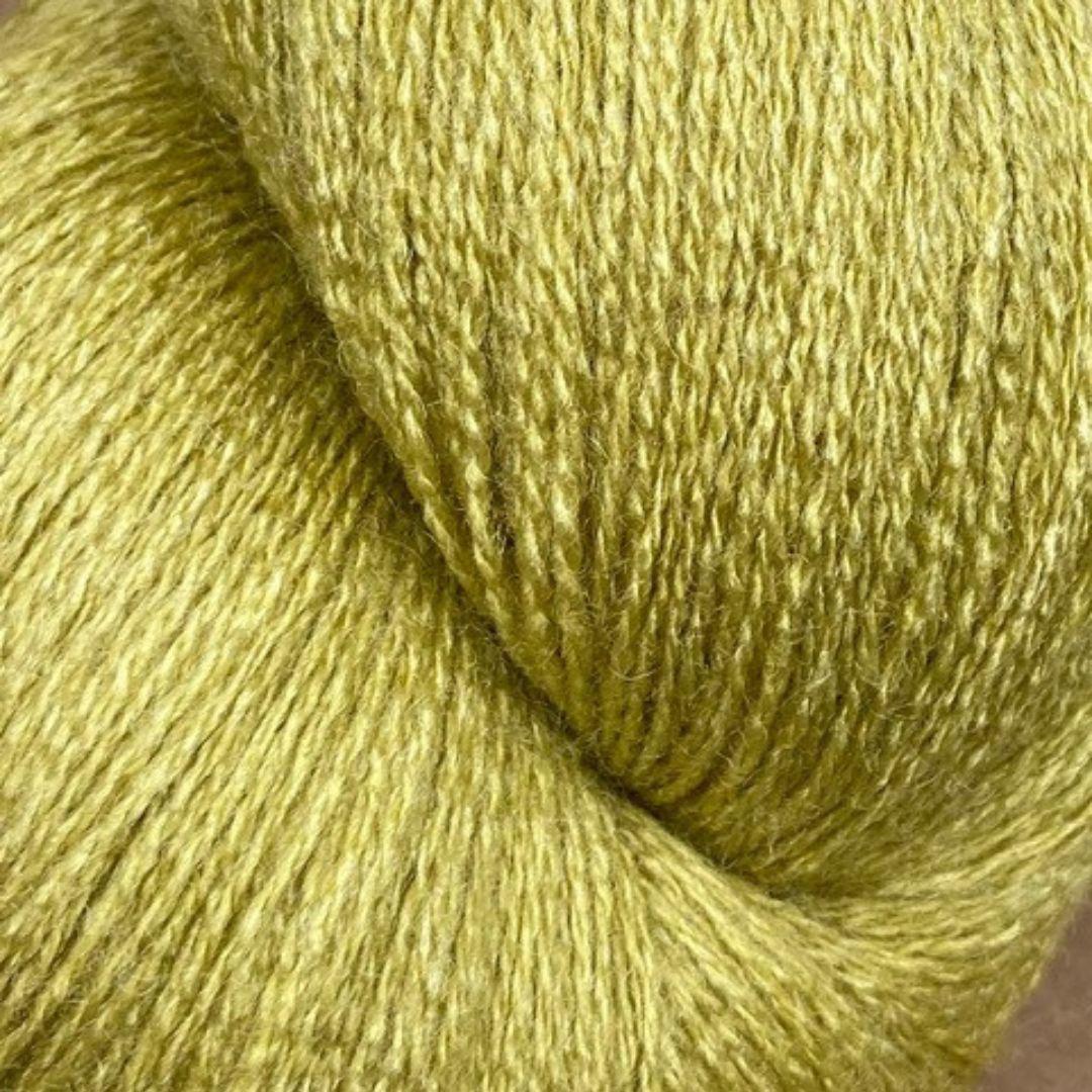 Jagger Yarns Zephyr Wool-Silk 2/18 Lace Weight 1lb Cone - Chartreuse