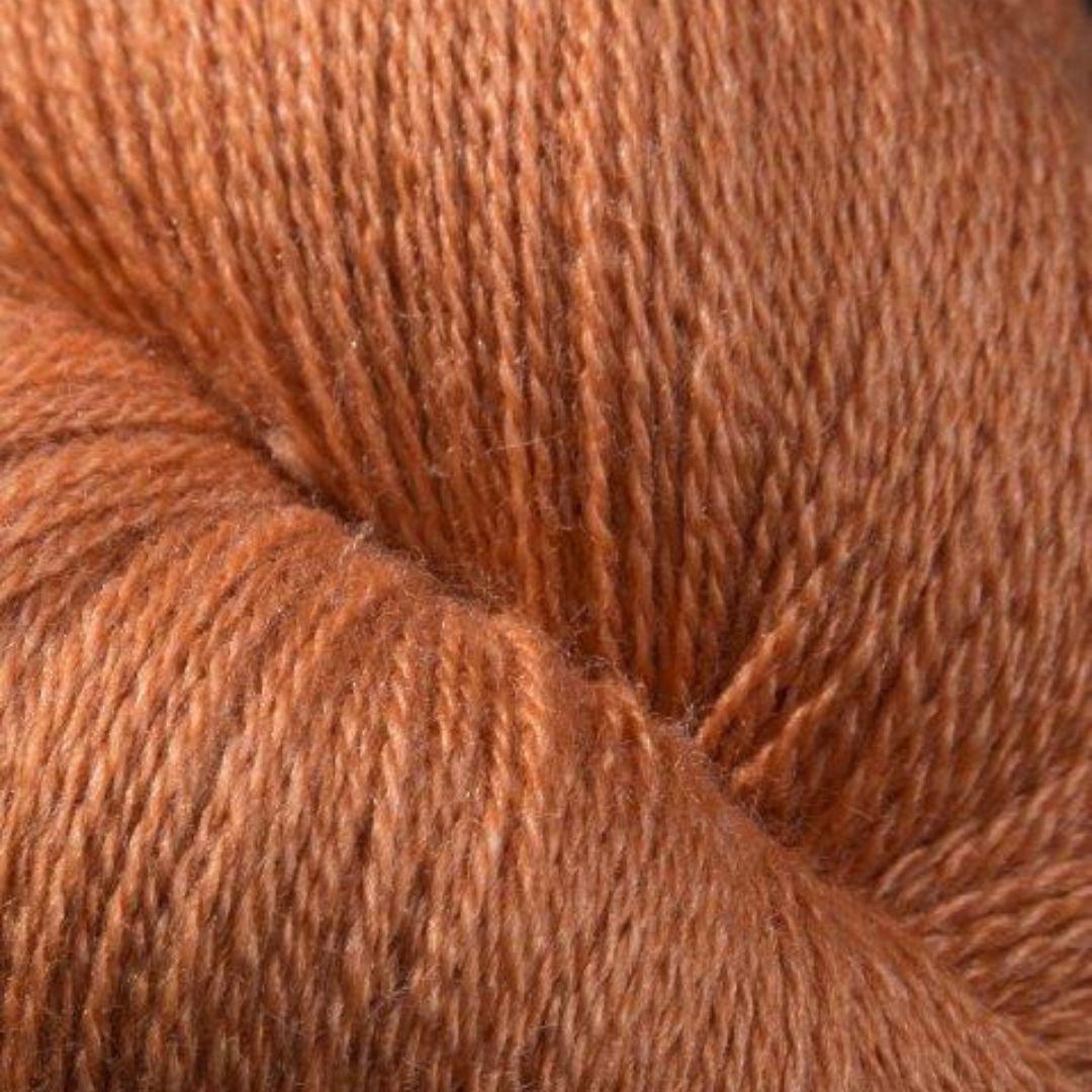 Jagger Yarns Zephyr Wool-Silk 2/18 Lace Weight 1lb Cone - Copper