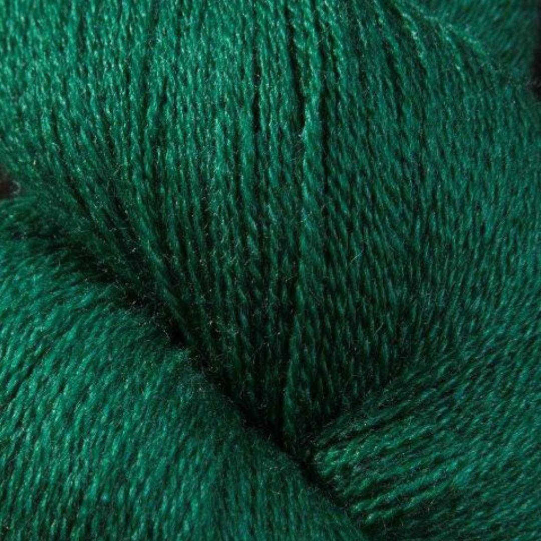 Jagger Yarns Zephyr Wool-Silk 2/18 Lace Weight 1lb Cone - Emerald