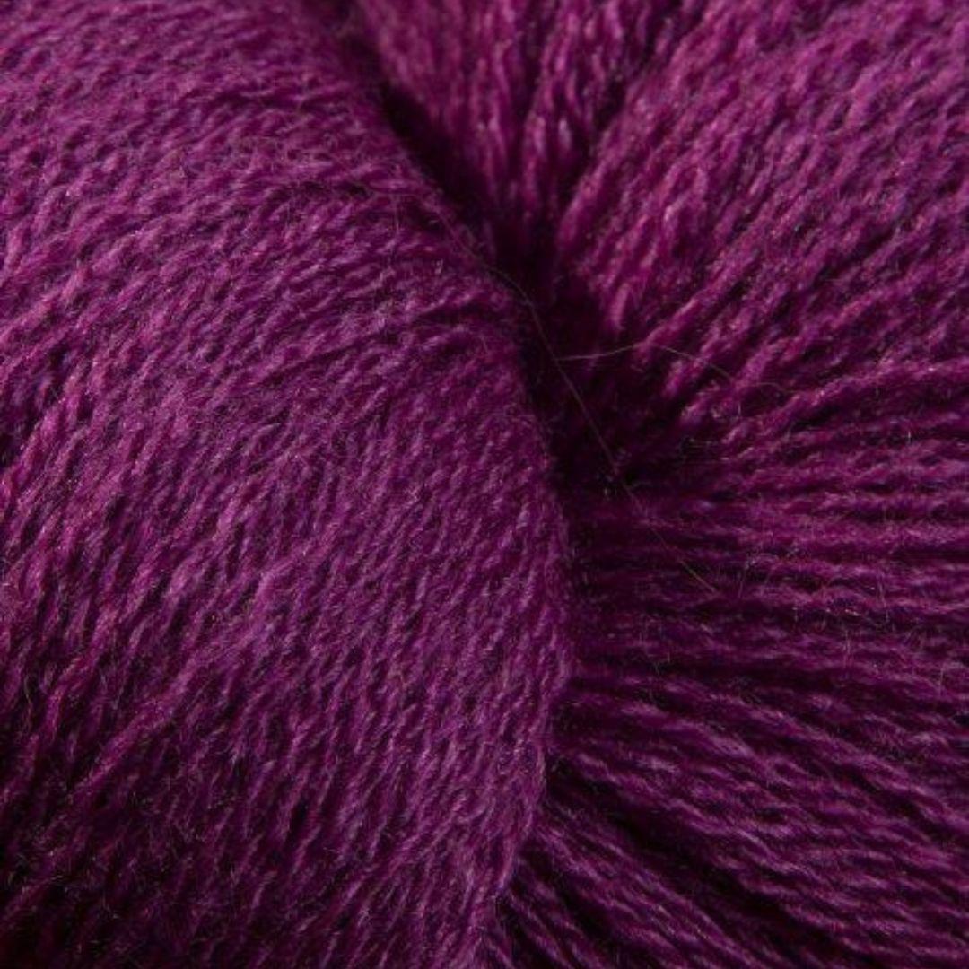 Jagger Yarns Zephyr Wool-Silk 2/18 Lace Weight 1lb Cone - Mulberry