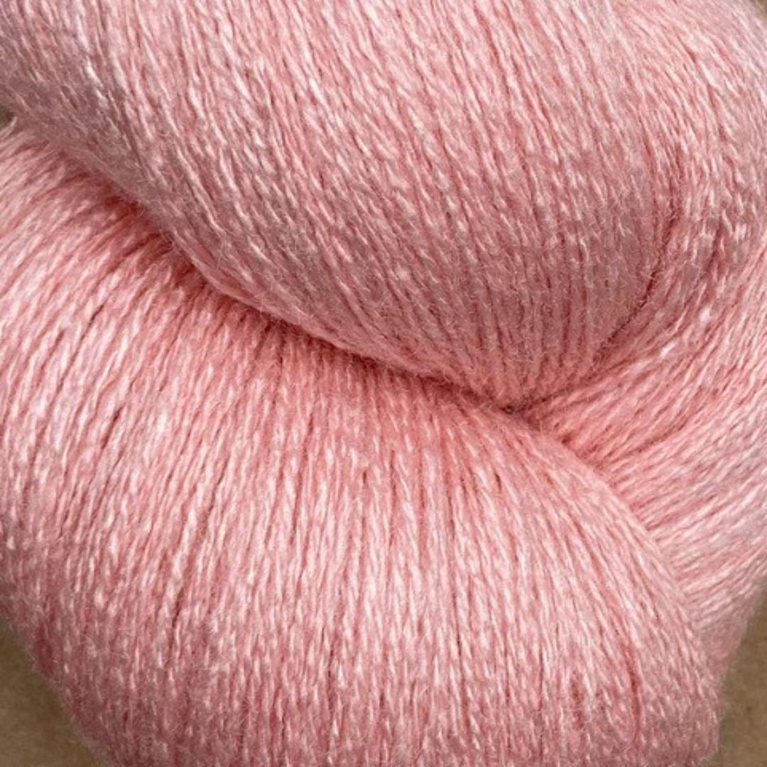Jagger Yarns Zephyr Wool-Silk 2/18 Lace Weight 1lb Cone - Mythical Pink