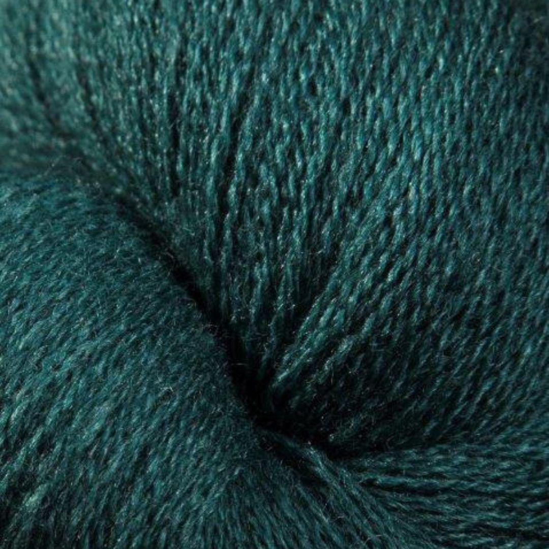 Jagger Yarns Zephyr Wool-Silk 2/18 Lace Weight 1lb Cone - Peacock