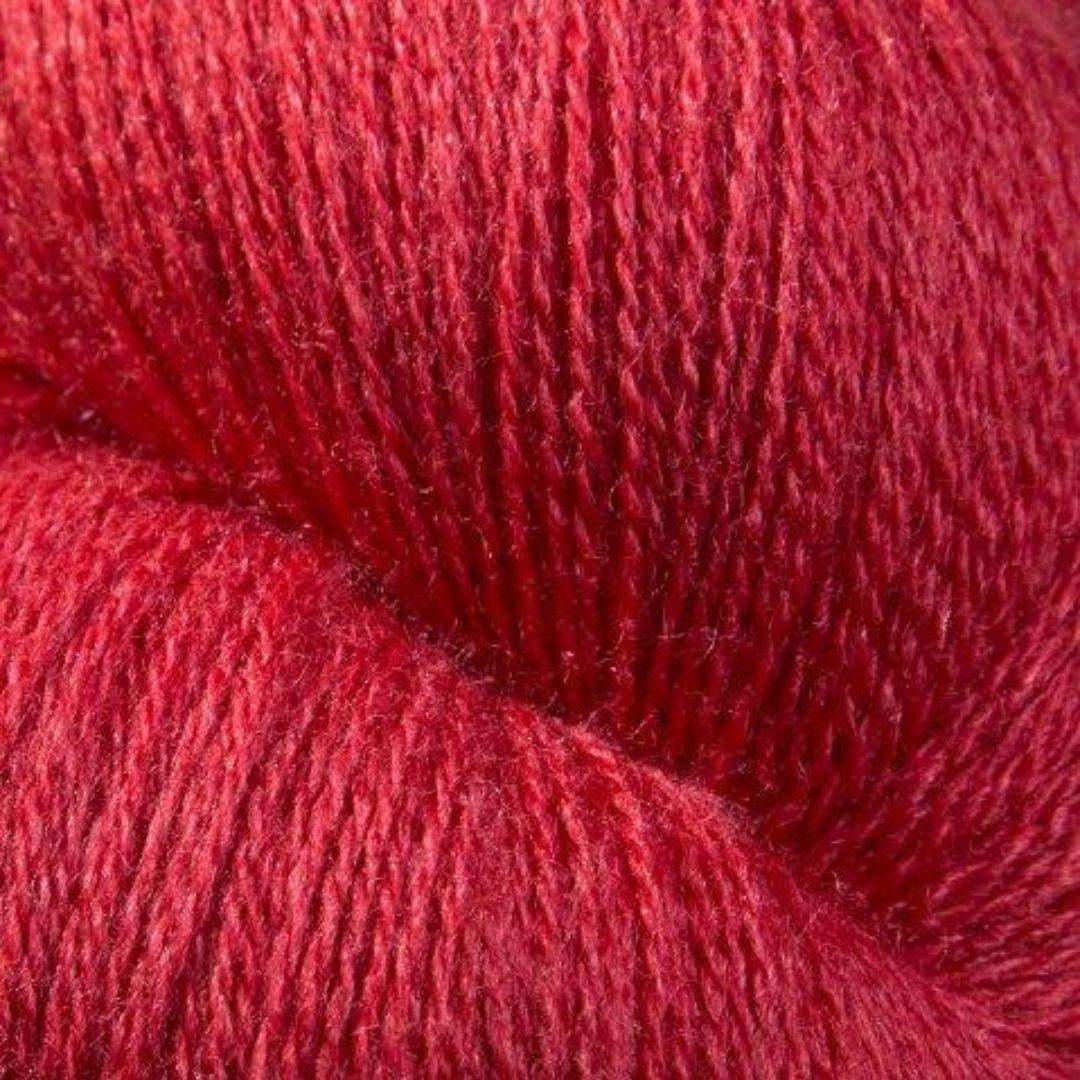 Jagger Yarns Zephyr Wool-Silk 2/18 Lace Weight 1lb Cone - Real Red