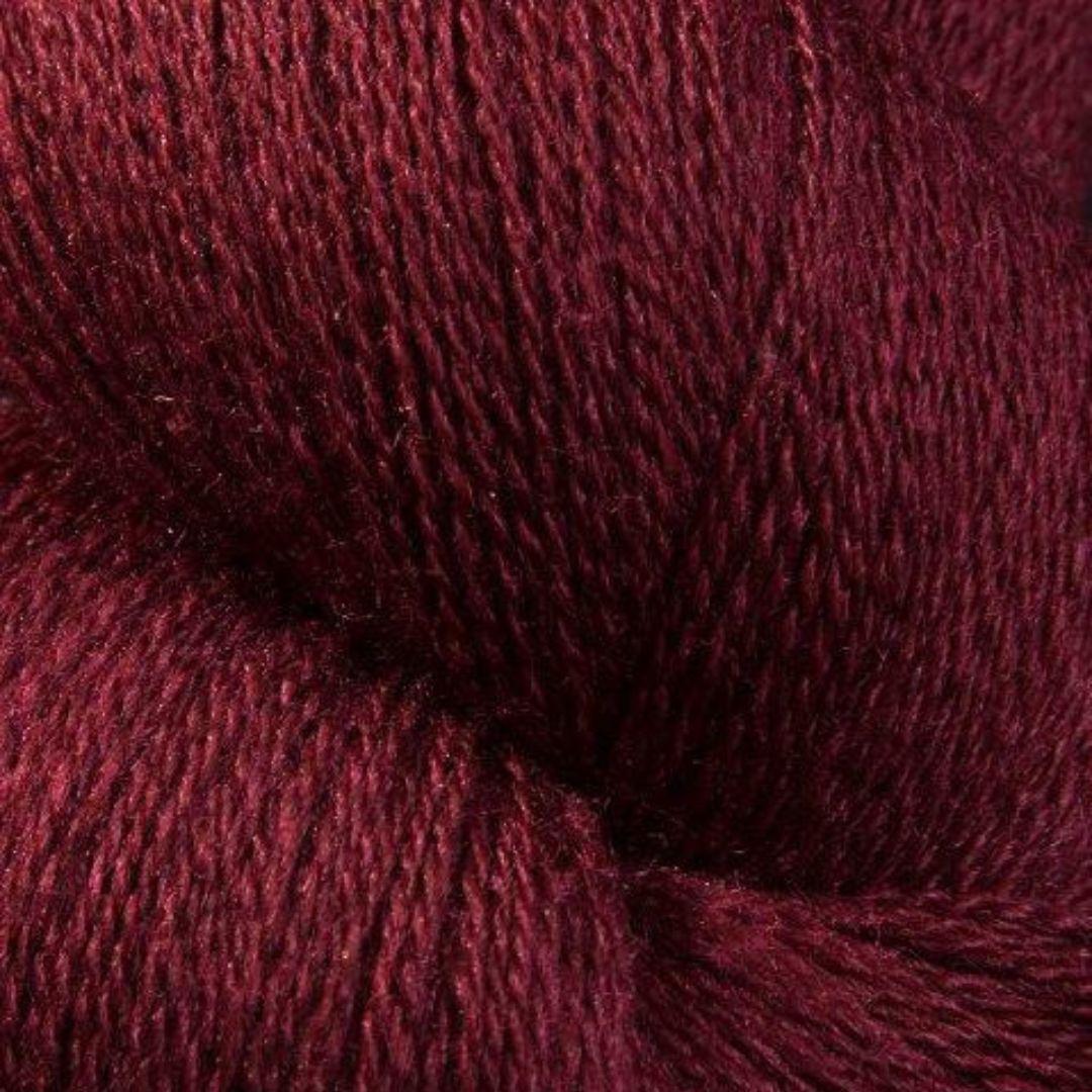 Jagger Yarns Zephyr Wool-Silk 2/18 Lace Weight 1lb Cone - Ruby