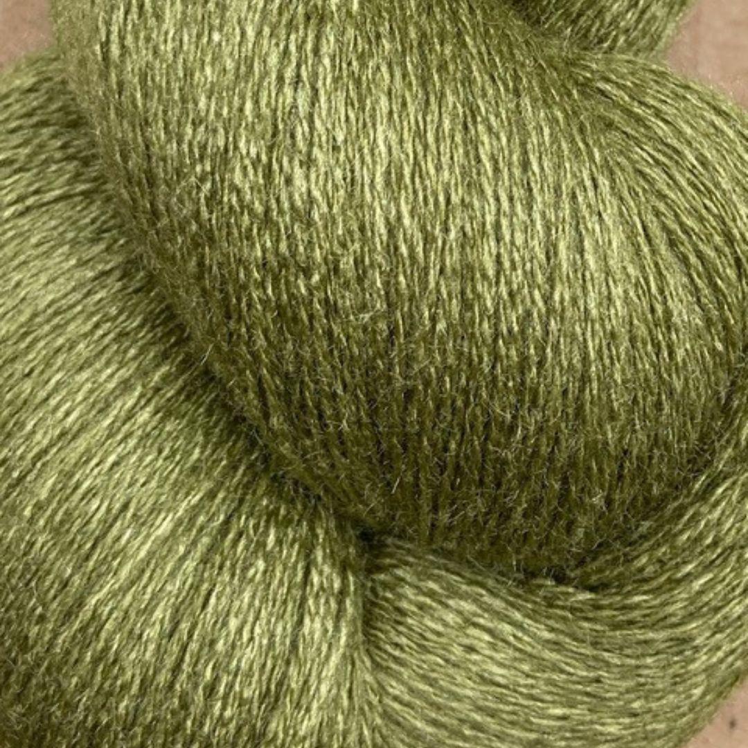 Jagger Yarns Zephyr Wool-Silk 2/18 Lace Weight 1lb Cone - Seaweed