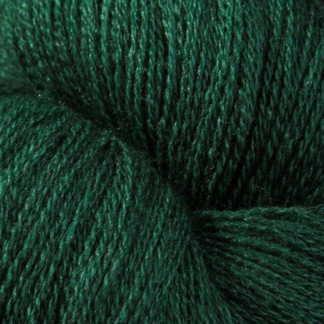 Jagger Yarns Zephyr Wool-Silk 4/8 Worsted Weight 1lb Cones - Bottle Green
