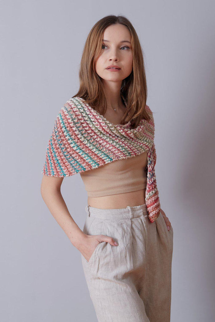Pattern Revolution Kovan Shawl Pattern | Revolution Fibers
