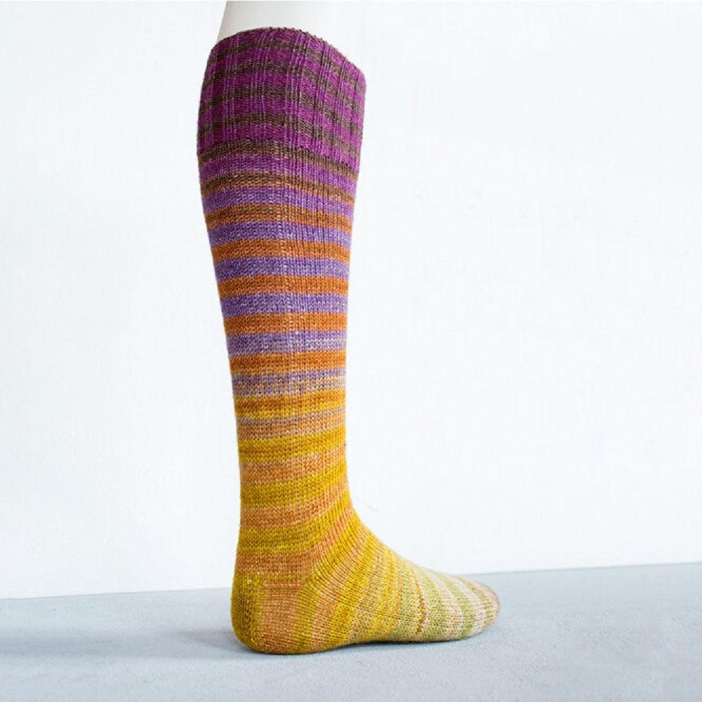 Mahalle Toe Up Sock Pattern - Uneek Fingering-Knitting Patterns-Urth Yarns-Revolution Fibers