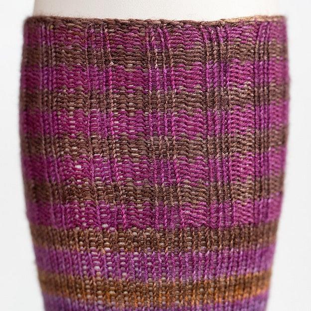 Mahalle Top Down Sock Pattern - Uneek Fingering-Knitting Patterns-Urth Yarns-Revolution Fibers