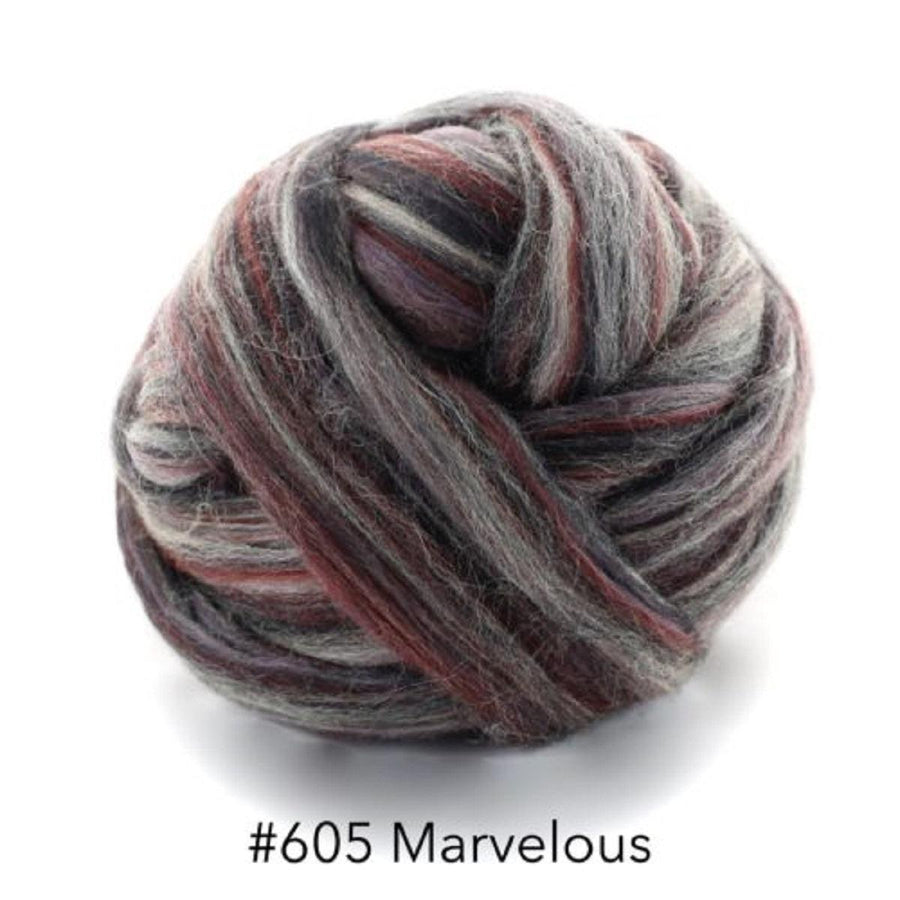 Polish Merino Wool Top - Marvelous-Wool Roving-Kromski-8 Ounces-Revolution Fibers