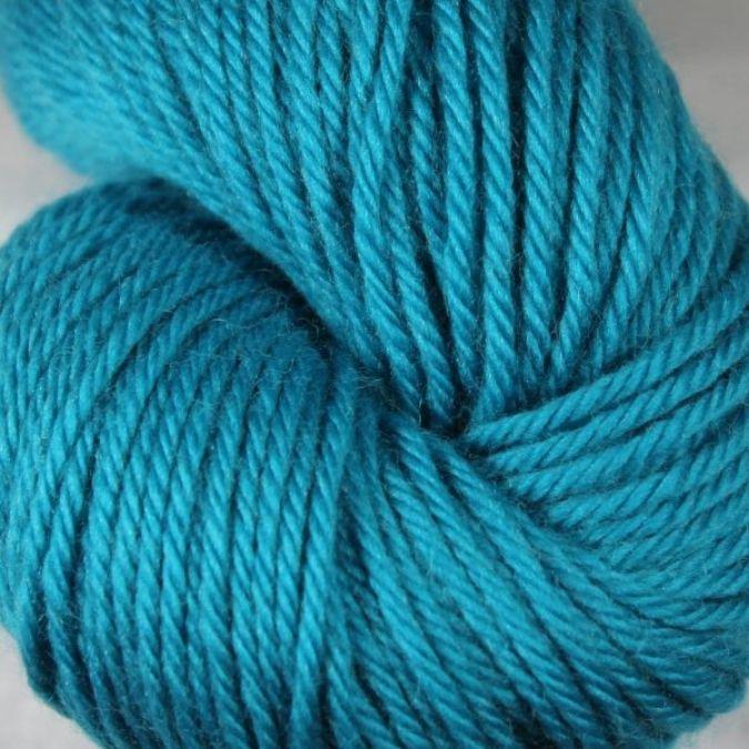 Mousam Falls 4-6 Worsted - Aran 1 lb Cone - Turquoise