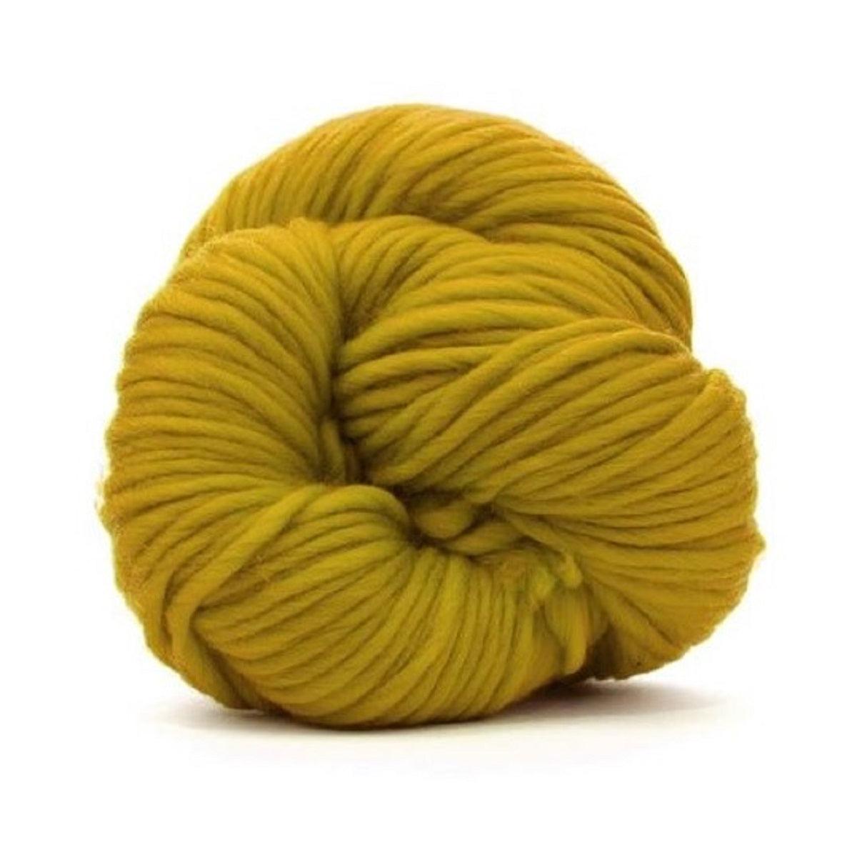 Premium Super Bulky (Chunky) Weight Solid Color Merino Yarn-Yarn-Revolution Fibers-Mustard (Yellow)-Revolution Fibers
