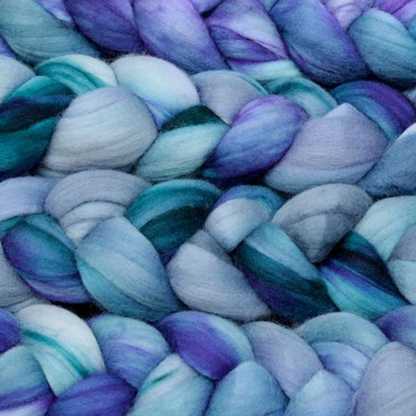 Malabrigo Nube Fiber Braids-Wool Roving-Malabrigo-Azules-Revolution Fibers