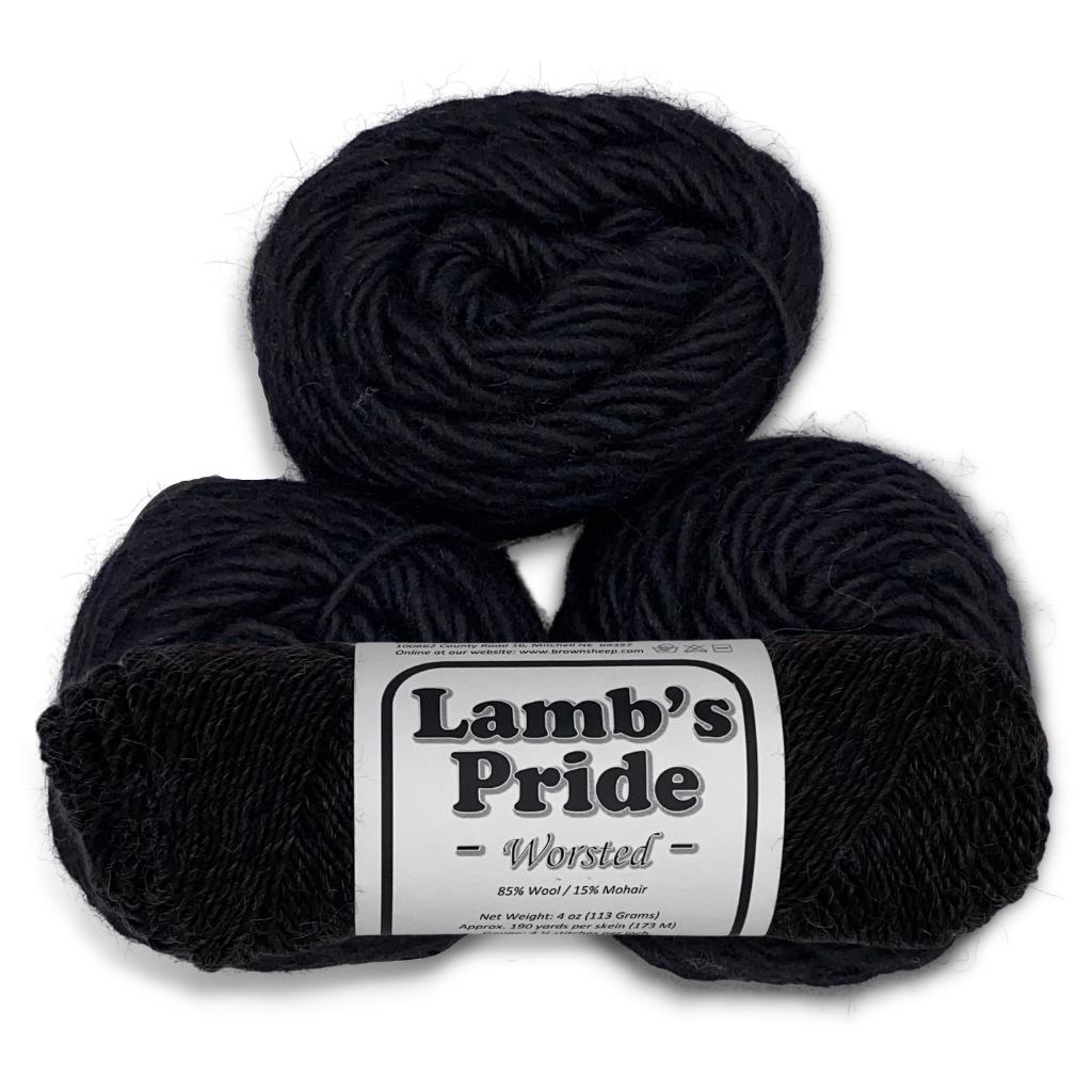 Dark Brown Worsted Weight Llama Yarn — Kindred Yarn and Fiber