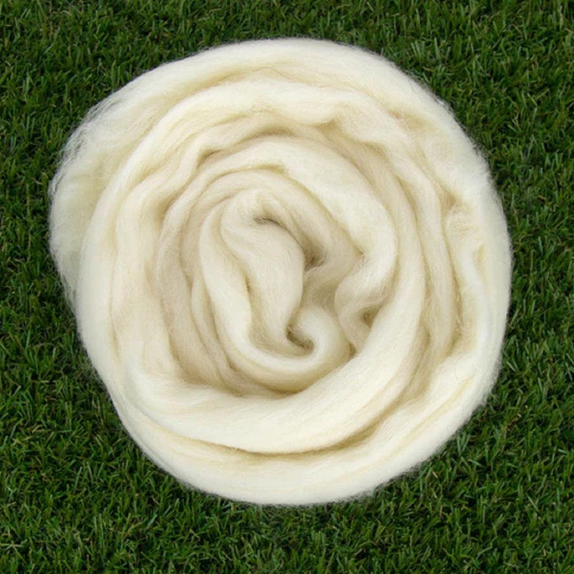 Undyed Wool Roving Tops for Custom Creations | Revolution Fibers ...