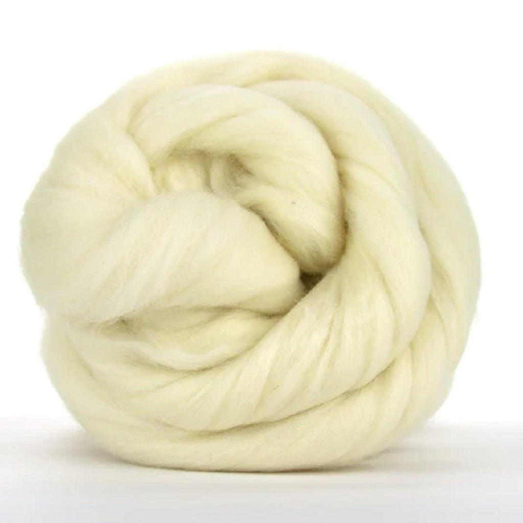 Undyed Wool Roving Tops for Custom Creations | Revolution Fibers