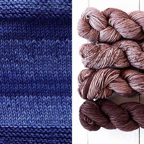 Reversal Shawl Kit | Vogue Knitting Feature-Knitting Kits-Urth Yarns-3056 + 810-Revolution Fibers
