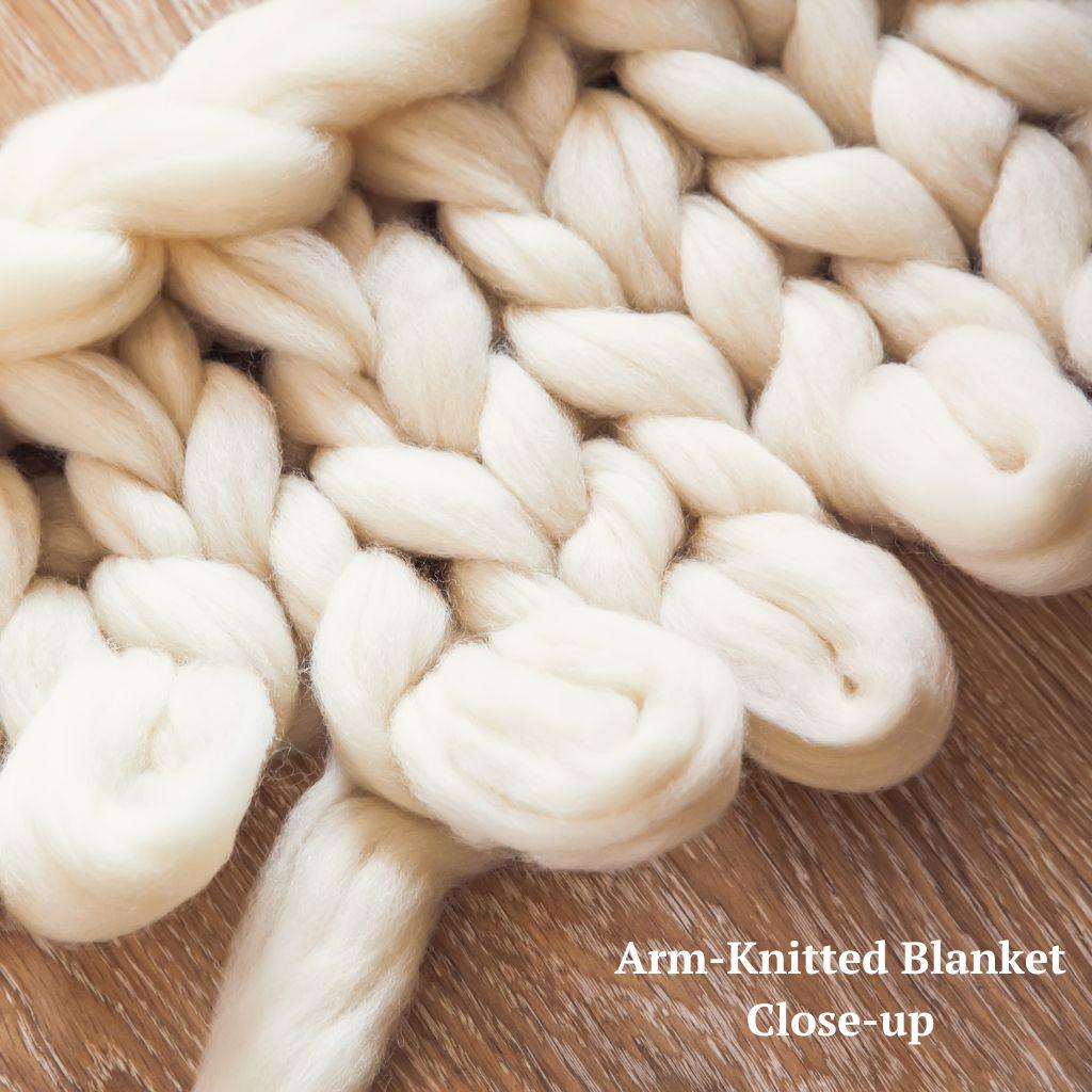 Undyed Merino Wool Roving Top — Revolution Fibers