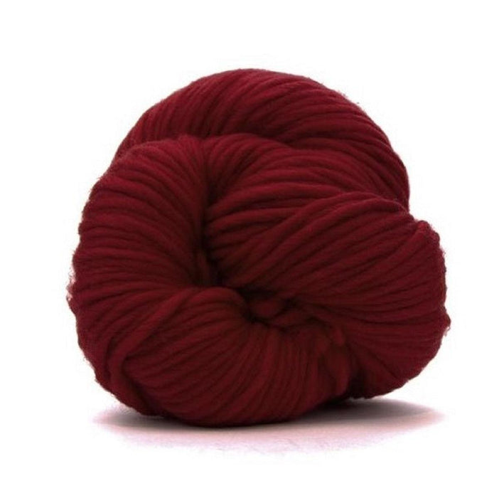 Premium Super Bulky (Chunky) Weight Solid Color Merino Yarn-Yarn-Revolution Fibers-Ruby (Red)-Revolution Fibers