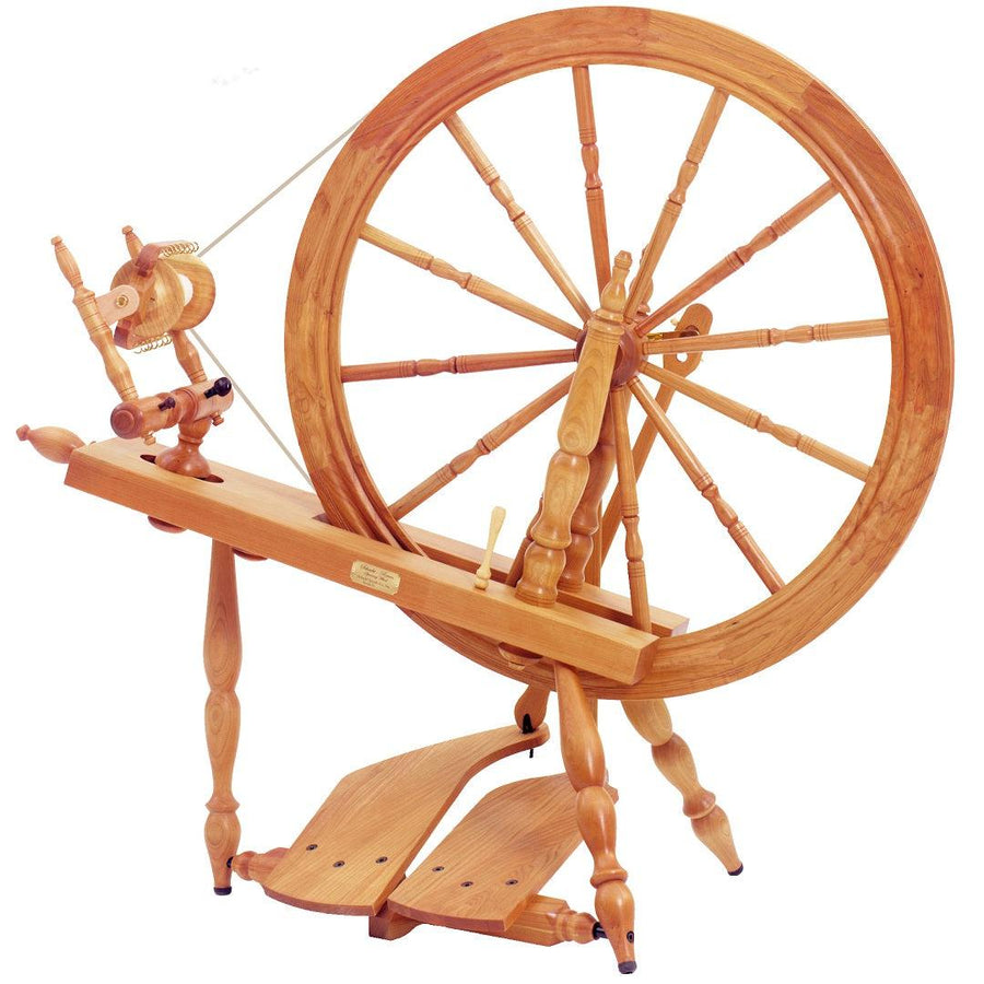 Schacht-Reeves Spinning Wheel-Spinning Wheel-Schacht-Single-Cherry-Right-Revolution Fibers