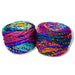 Revolution Fibers Multi-Color Recycled Sari Silk Yarn, Handspun Sari Fabric Scrap Yarn Cakes | 100 Grams per Ball-Yarn-Revolution Fibers-2-Pack-Revolution Fibers