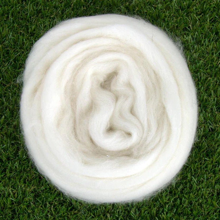 Undyed Wool Roving Tops for Custom Creations | Revolution Fibers ...