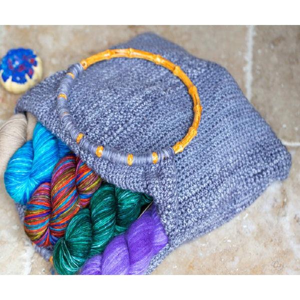 Crochet Handbag Pattern - Monokrom Worsted-Knitting Patterns-Urth Yarns-Revolution Fibers