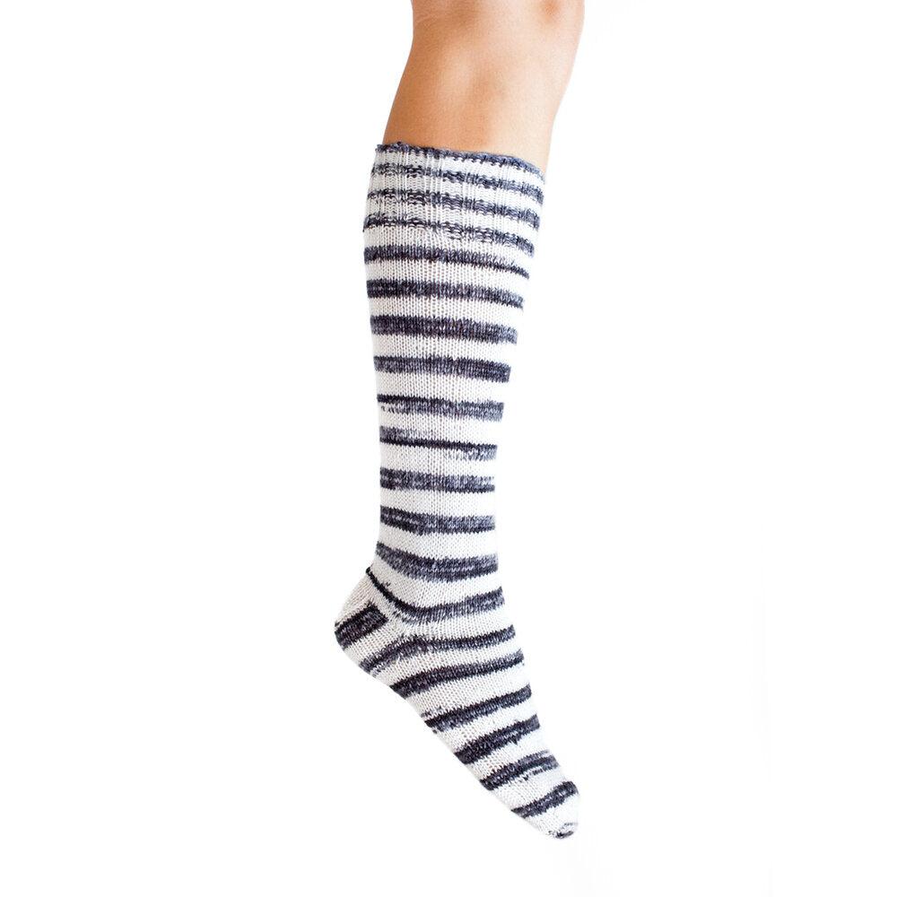 Uneek Sock Kits | Inner Animal Limited Edition | Self Striping Sock Kits-Knitting Kits-Urth Yarns-Uneek Sock Zebra-Revolution Fibers