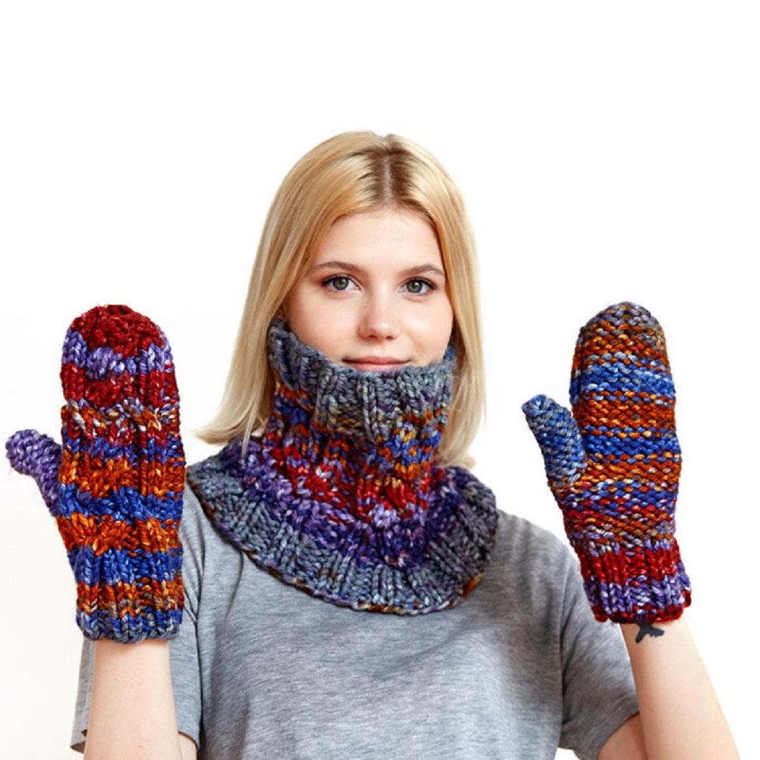 Weathervane Kit | Warm & Toasty Perfection-Knitting Kits-Urth Yarns-7000-Revolution Fibers